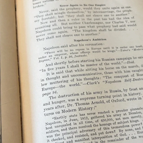 Beacon Lights of Prophecy Decorative Red Hardcover Book - Picture 13 of 16